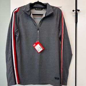 NWT HELLY HANSEN Women’s Large Edge Half Zip Pullover